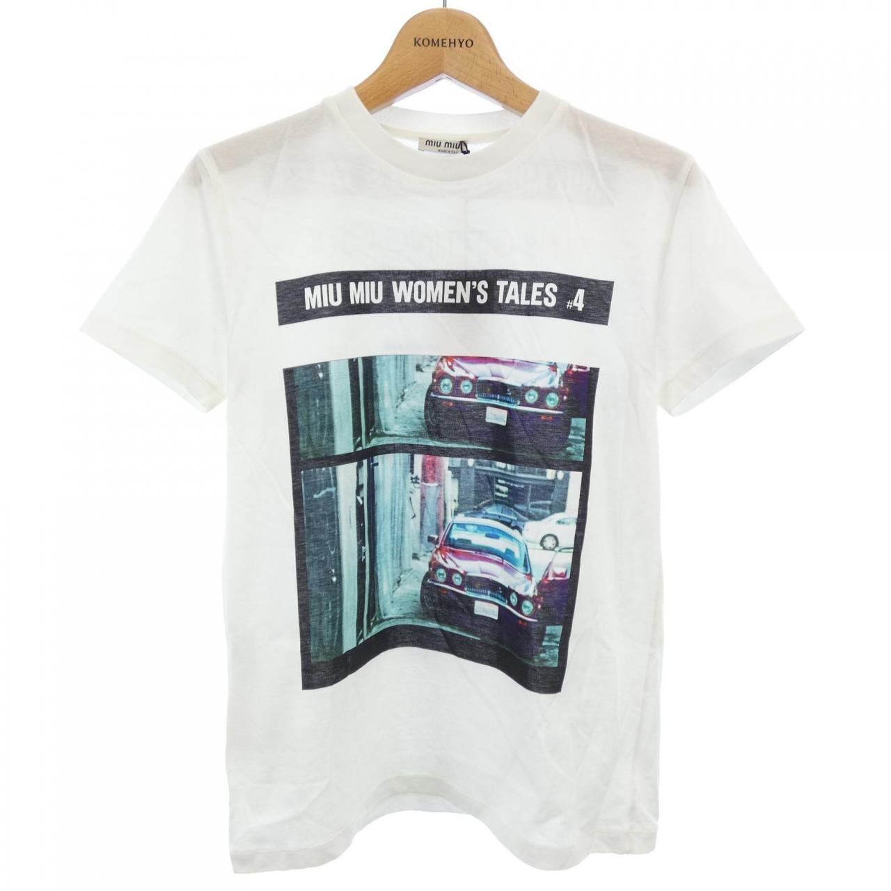 ミュウミュウ MIU MIU MJN052 1QD2 Tシャツ