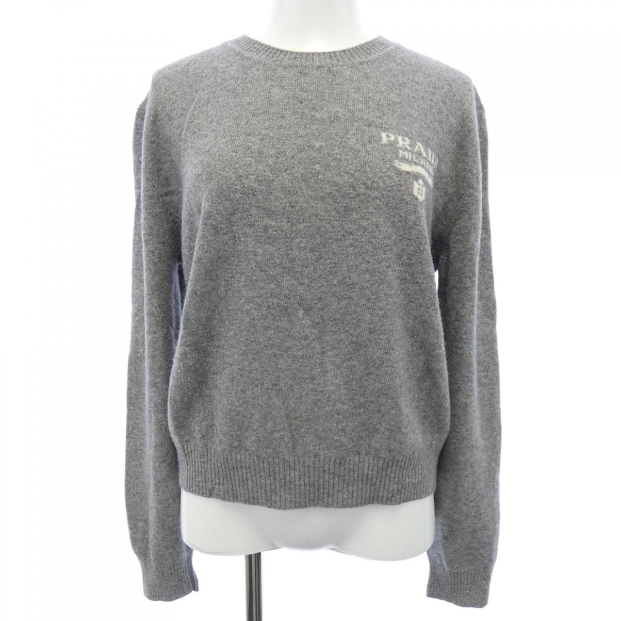 プラダ PRADA インターシャ ロゴ P24S1L S221 11N1 ニット