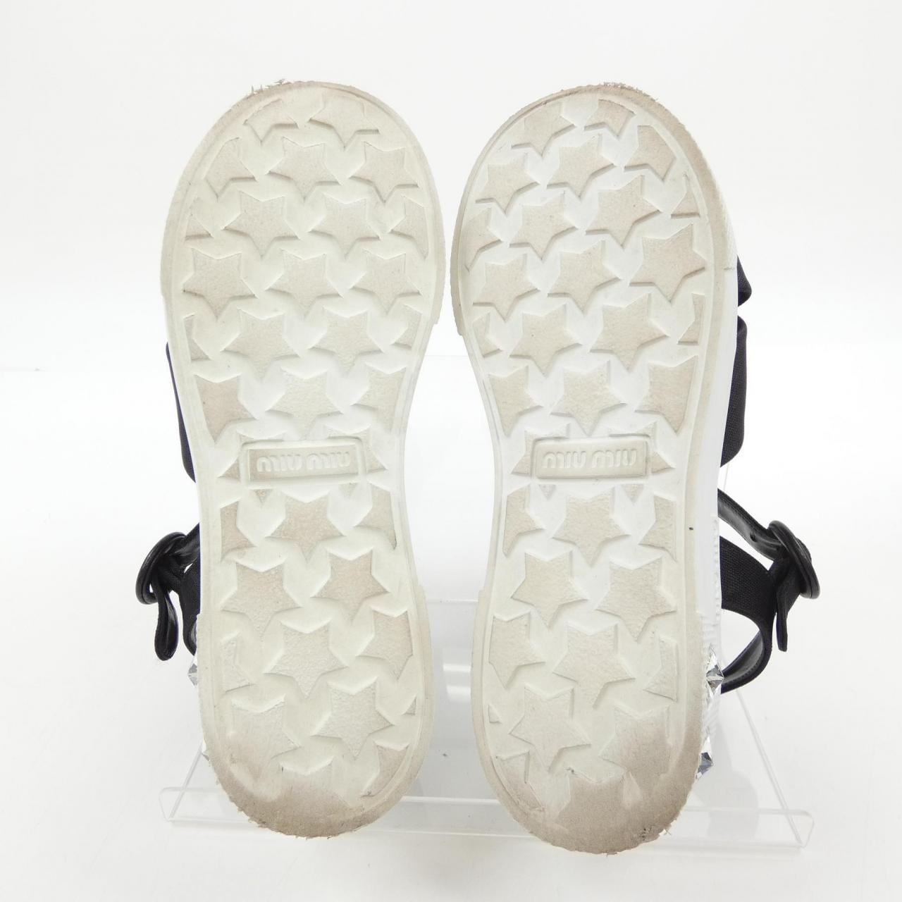 ミュウミュウ MIU MIU プラットフォームサンダル 5X996C サンダル