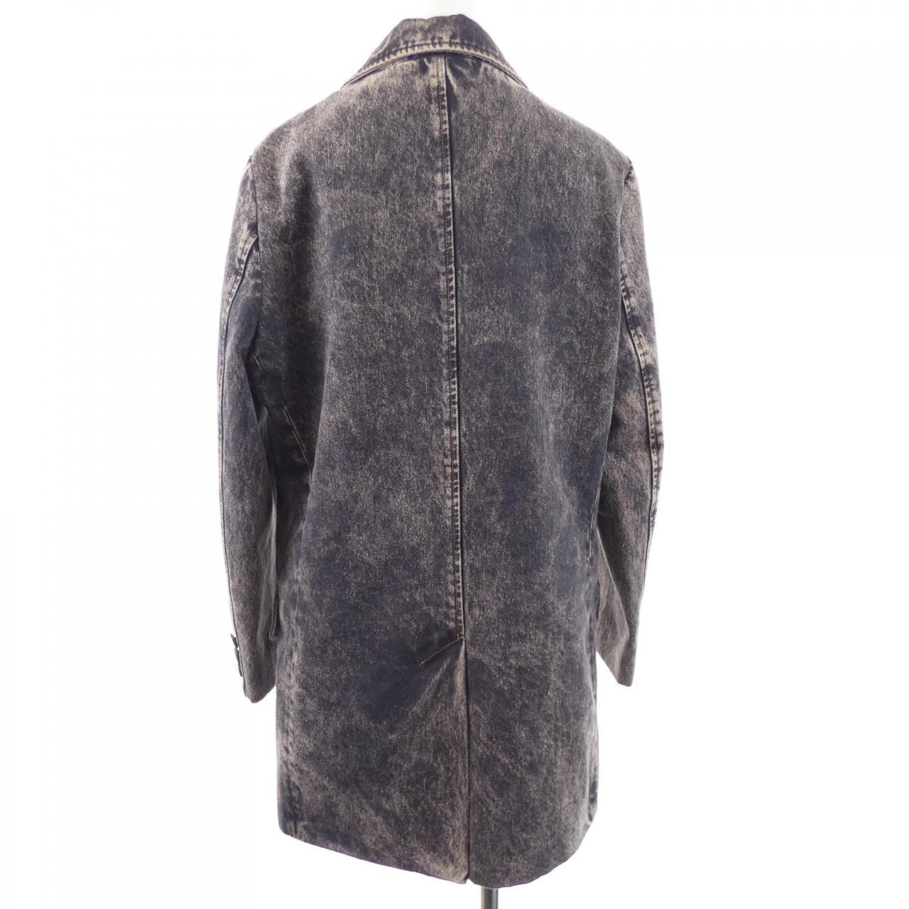 ミュウミュウ MIU MIU マーブル加工 GWG126 S231 121H デニムジャケット