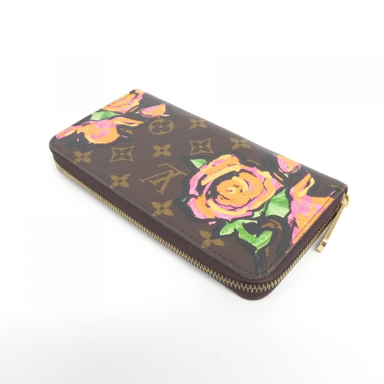 LOUIS VUITTON Monogram Rose (Steven Sprough Zippy Wallet M93759 Wallet