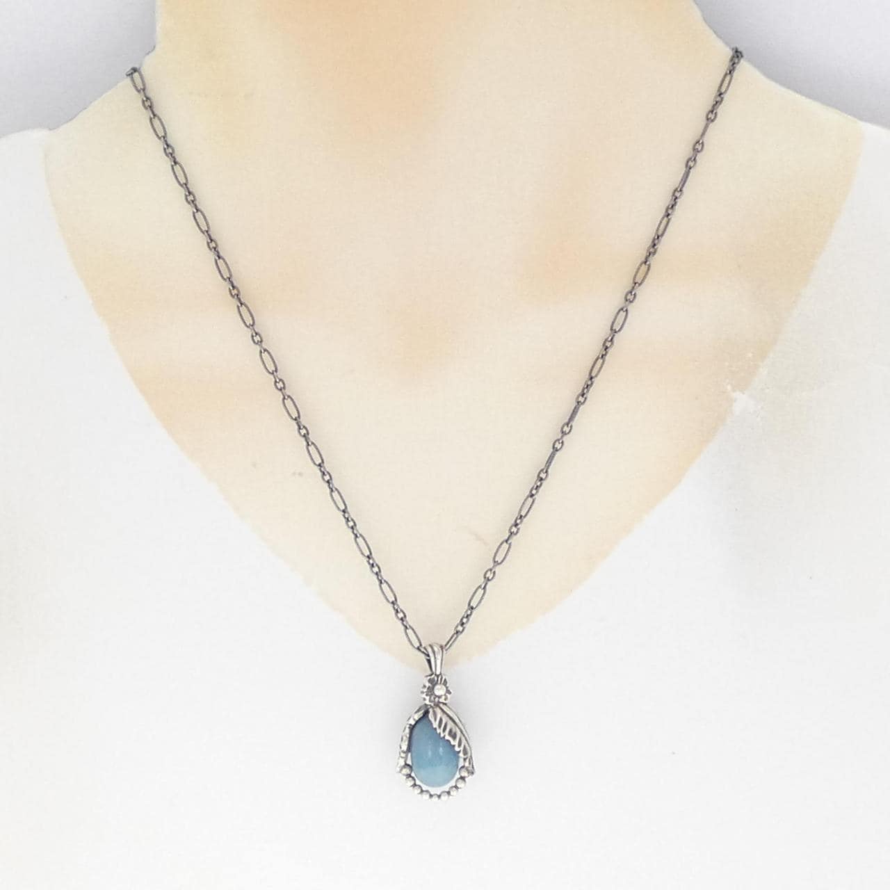 Georg Jensen Blue Quartz Necklace