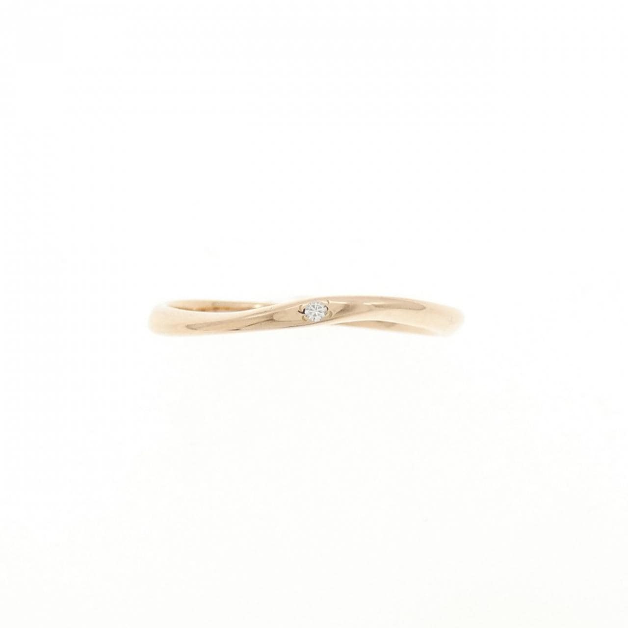 K18PG ダイヤモンド リング 0.007CT