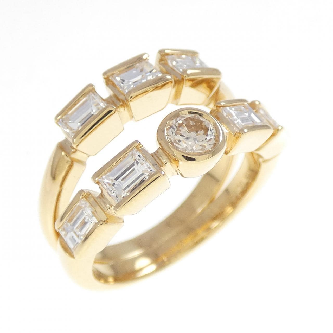 K18YG ダイヤモンド リング 0.23CT