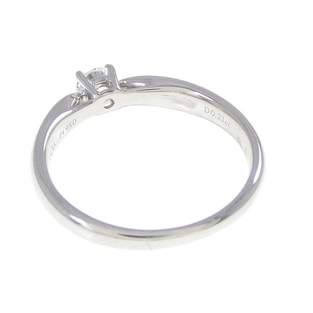 ティファニー ハーモニー リング 0.21CT D VS1 3EXT