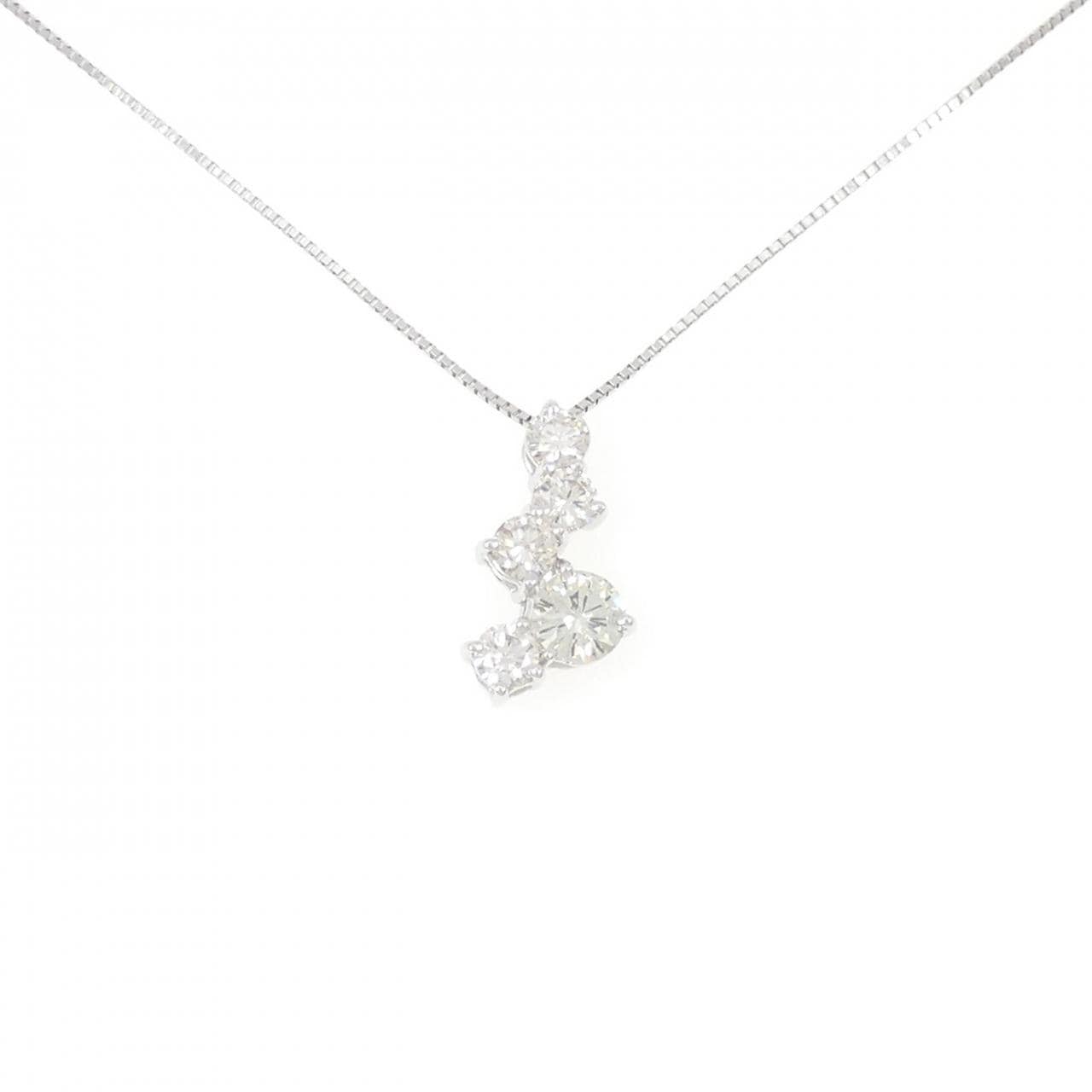 PT ダイヤモンド ネックレス 1.02CT