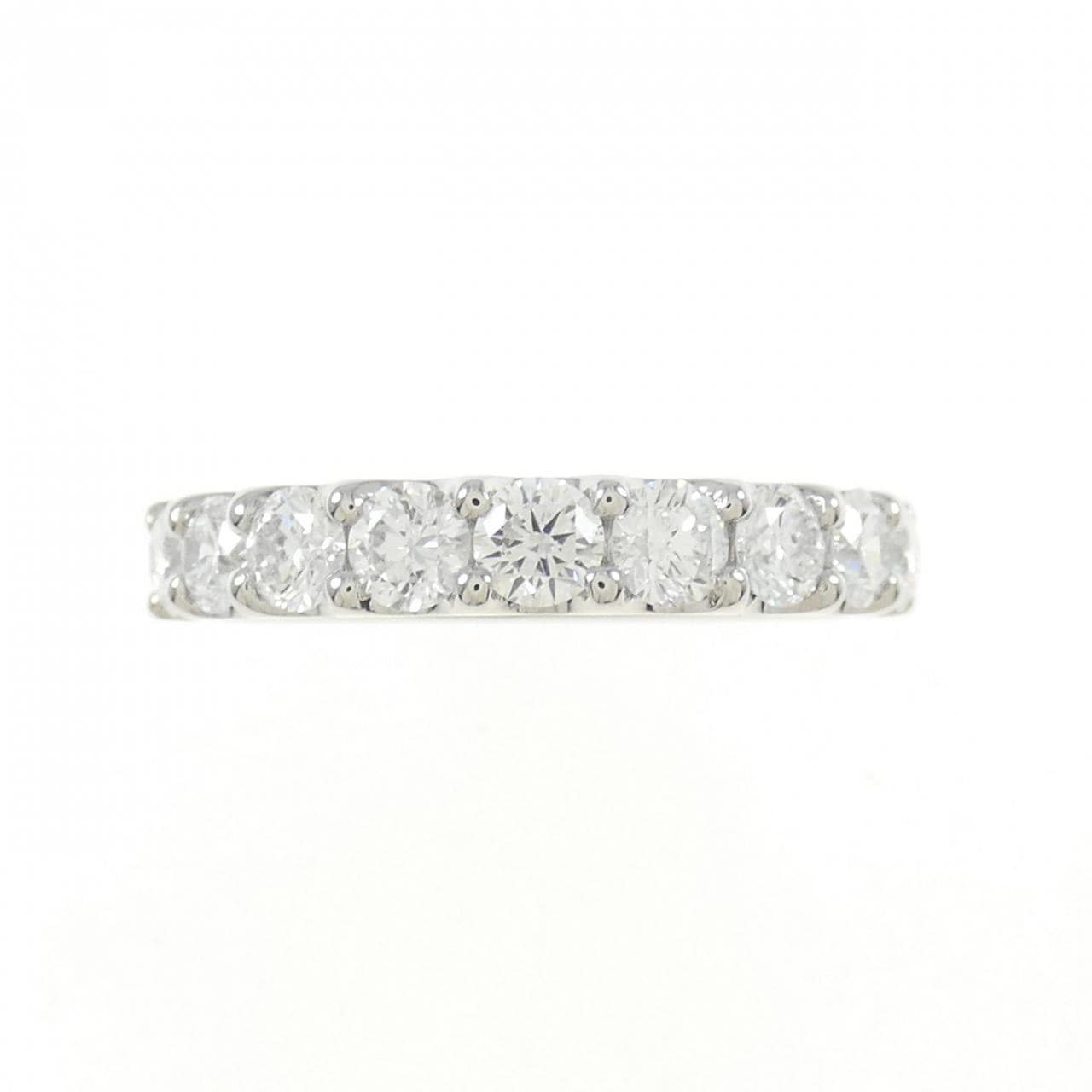 [新品] PT钻石戒指 1.003CT D VS1-SI2 EXT-GOOD