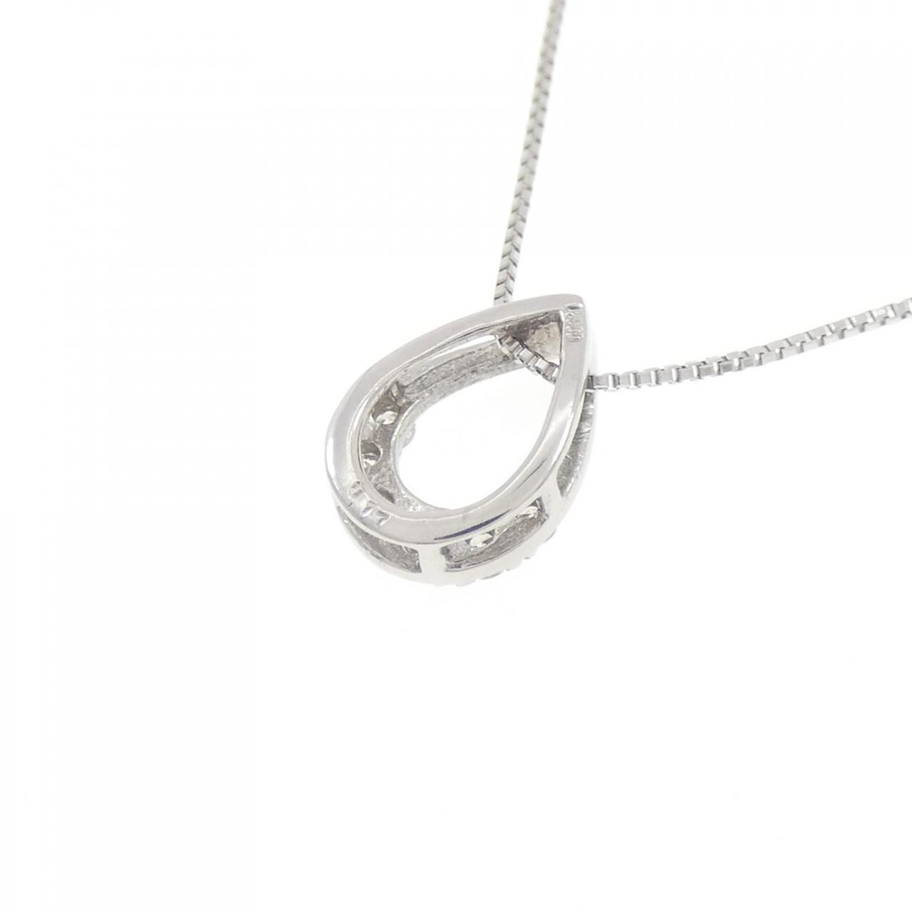 PT900/PT850 ダイヤモンド ネックレス 0.17CT