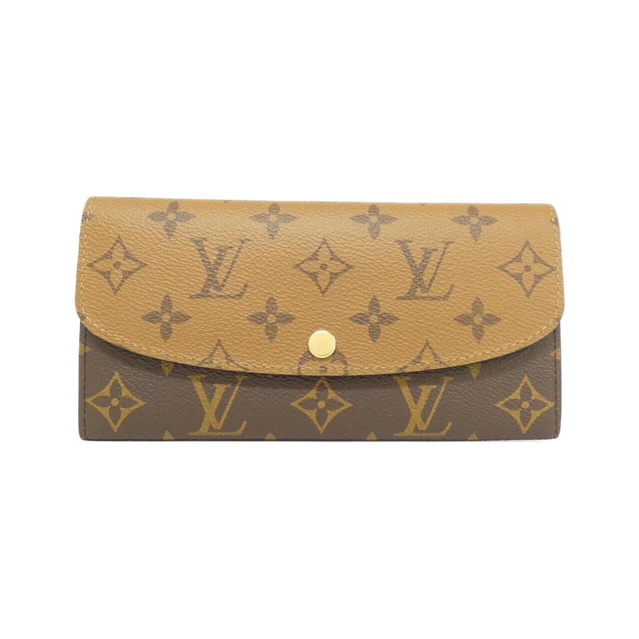 ルイヴィトン モノグラム リバース ポルトフォイユ エミリー M82157 財布