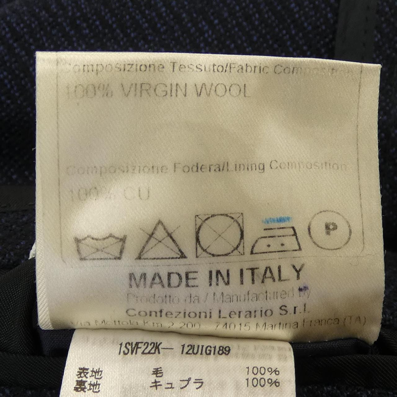 タリアトーレ TAGLIATORE 1SVF22K ジャケット