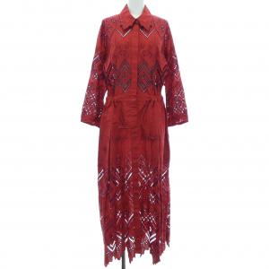 エルメス HERMES ROBE PRAIRIE BRODEE 4E0530DS ワンピース