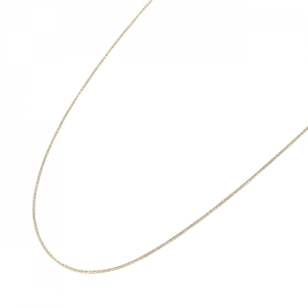 K18YG chain necklace