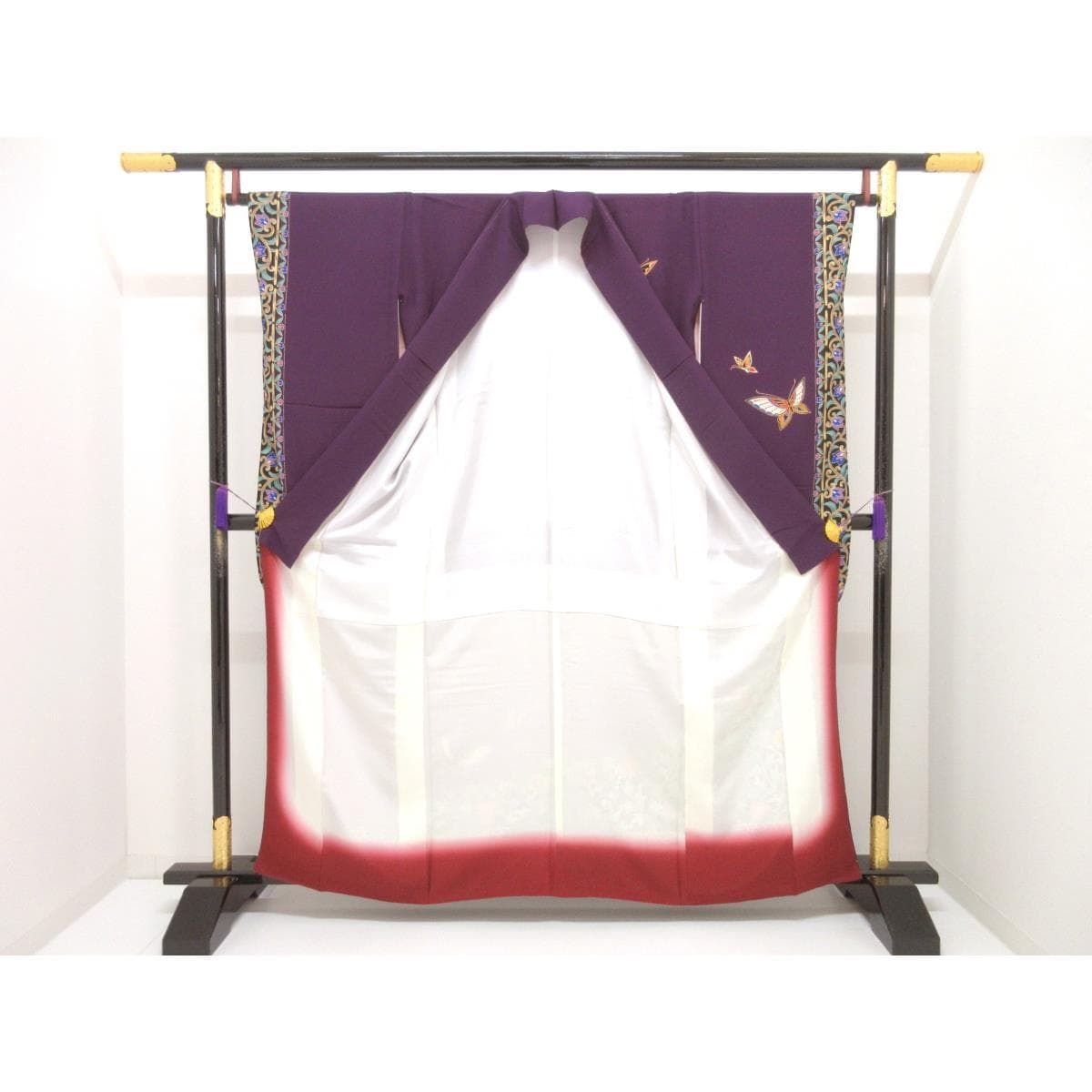 振袖　友禅金彩加工　身丈Ｓ寸