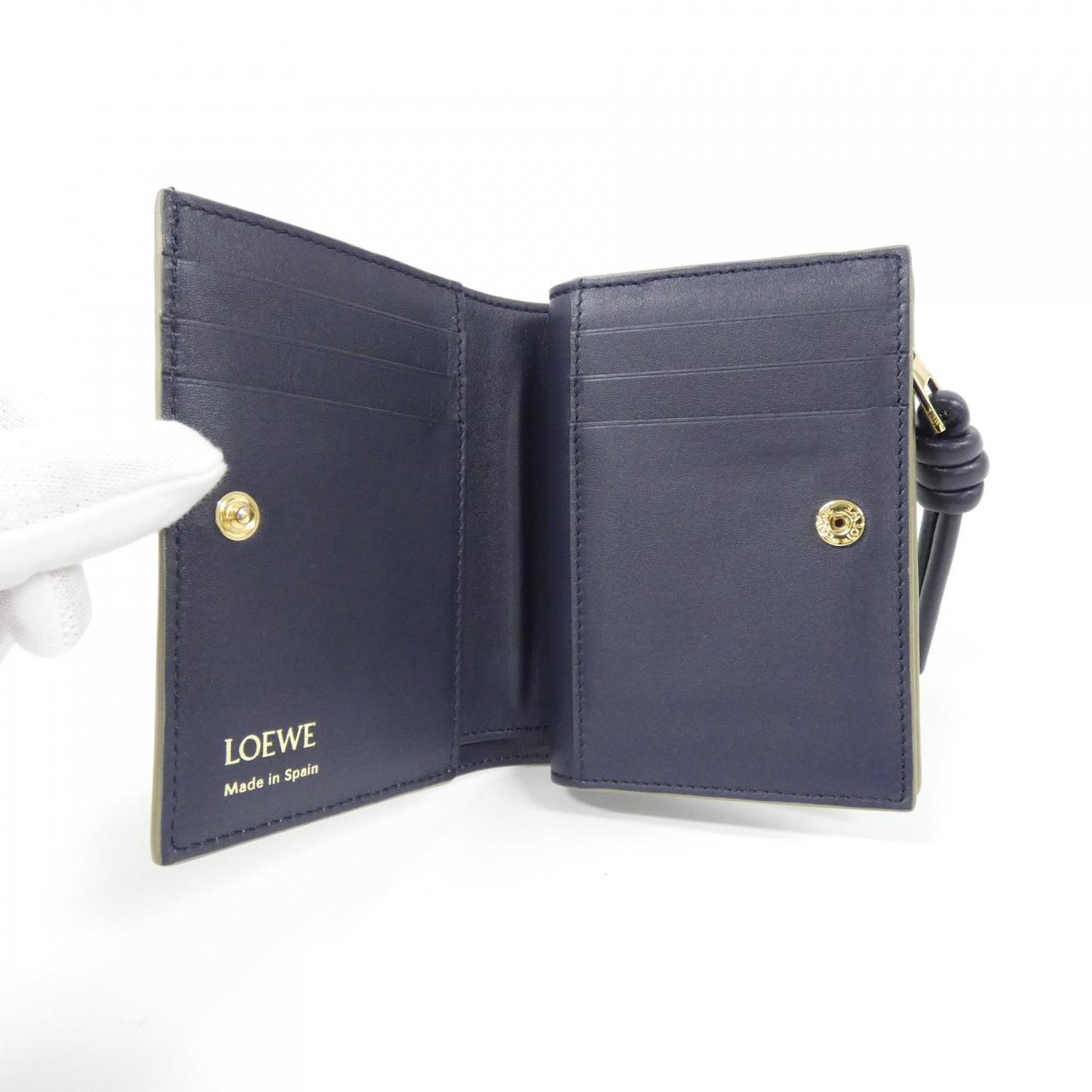 ロエベ ノット コンパクト ウォレット CEM1NCWX01 財布