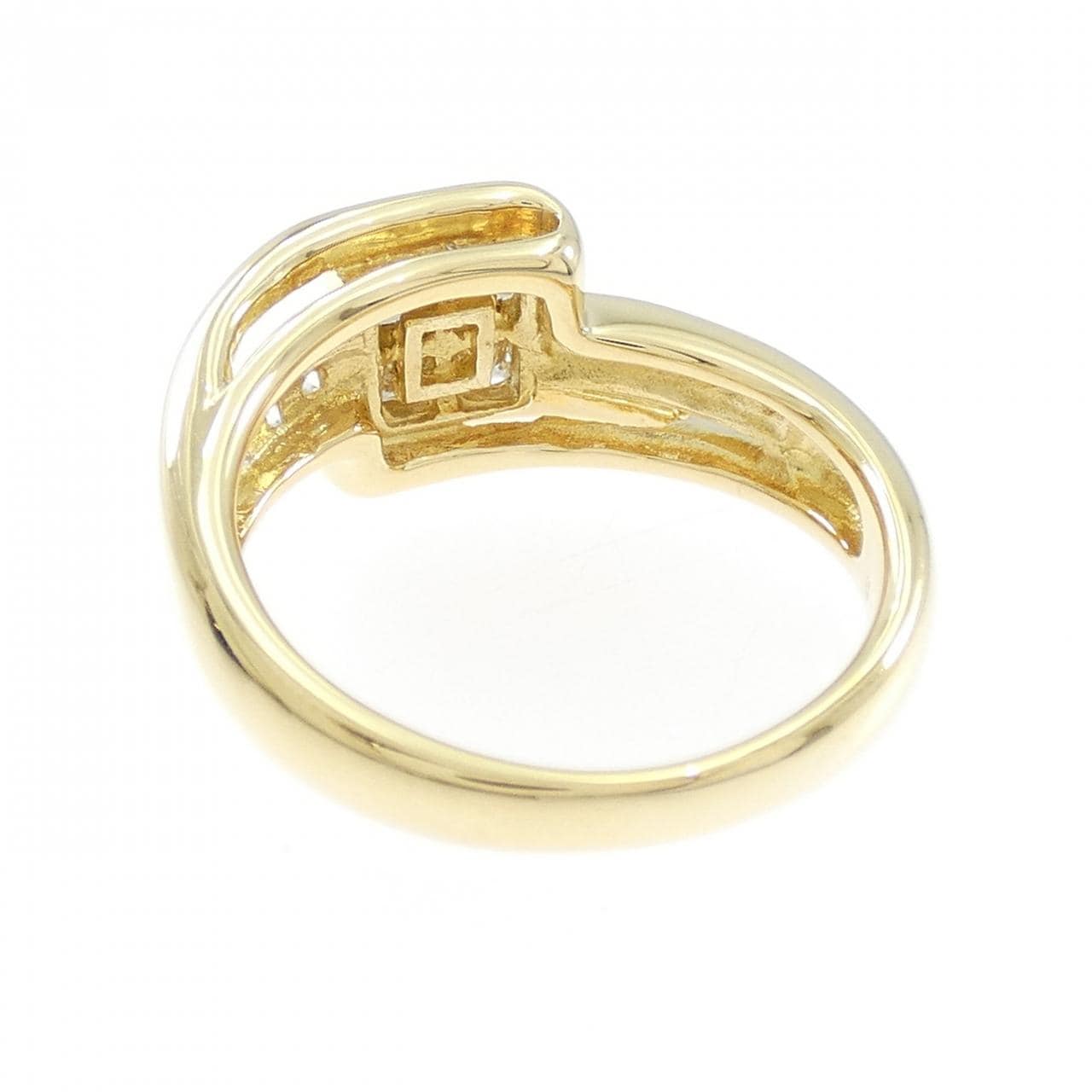 K18YG ダイヤモンド リング 0.70CT