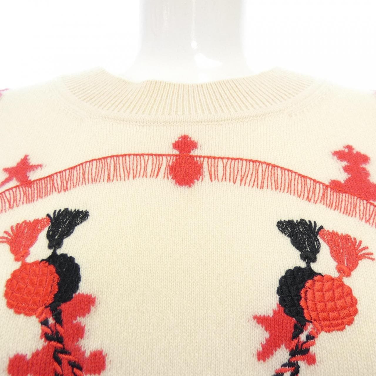 エルメス HERMES POSTE ET CAVALERIE *16-7701. ニット