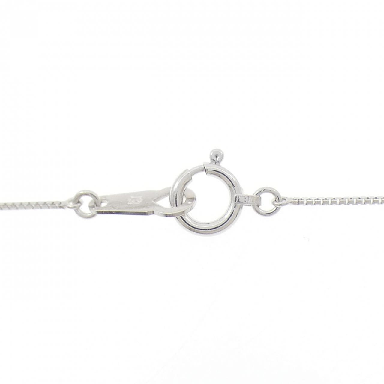 K18WG ダイヤモンド ネックレス 0.20CT