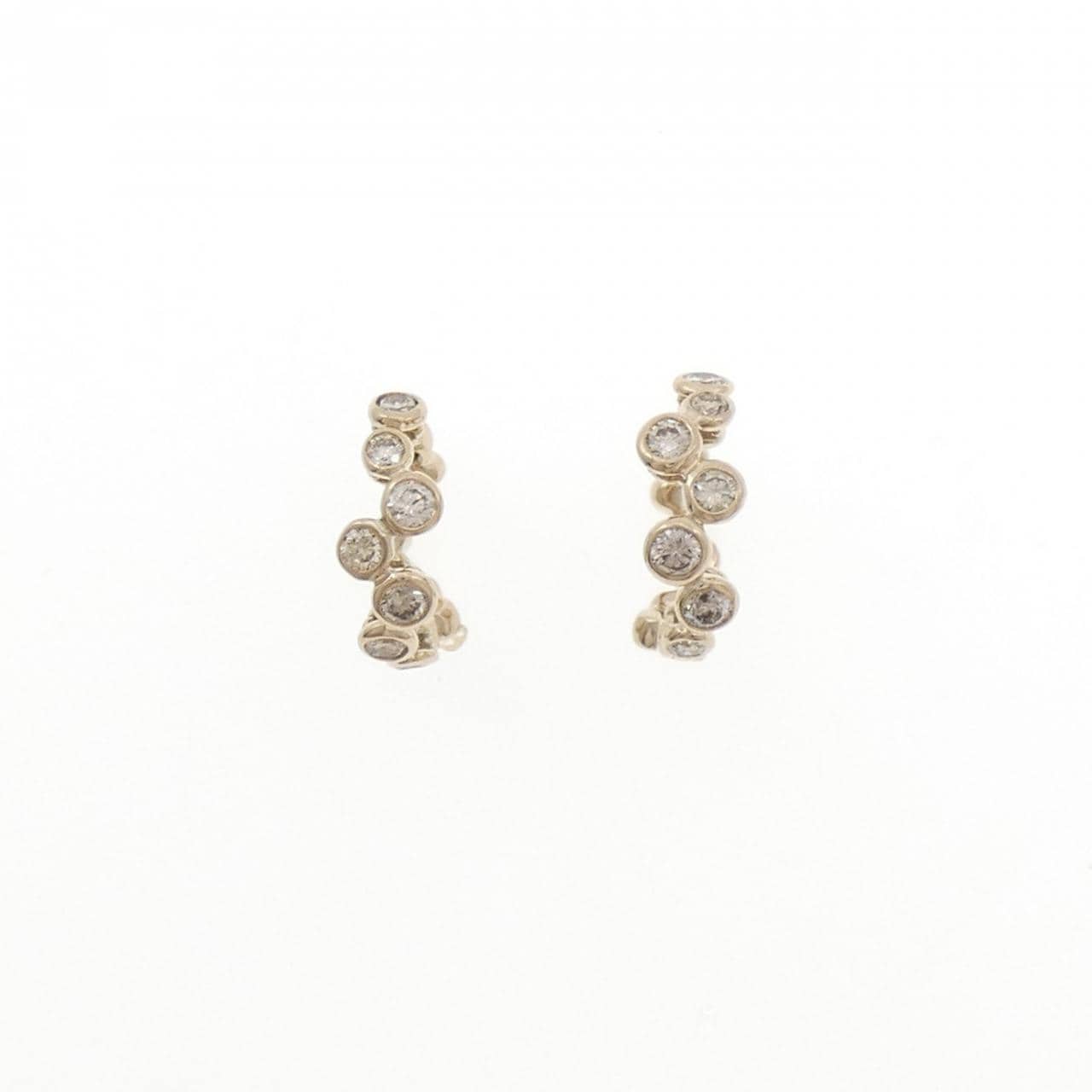 カシケイ ベゼル ピアス 0.50CT