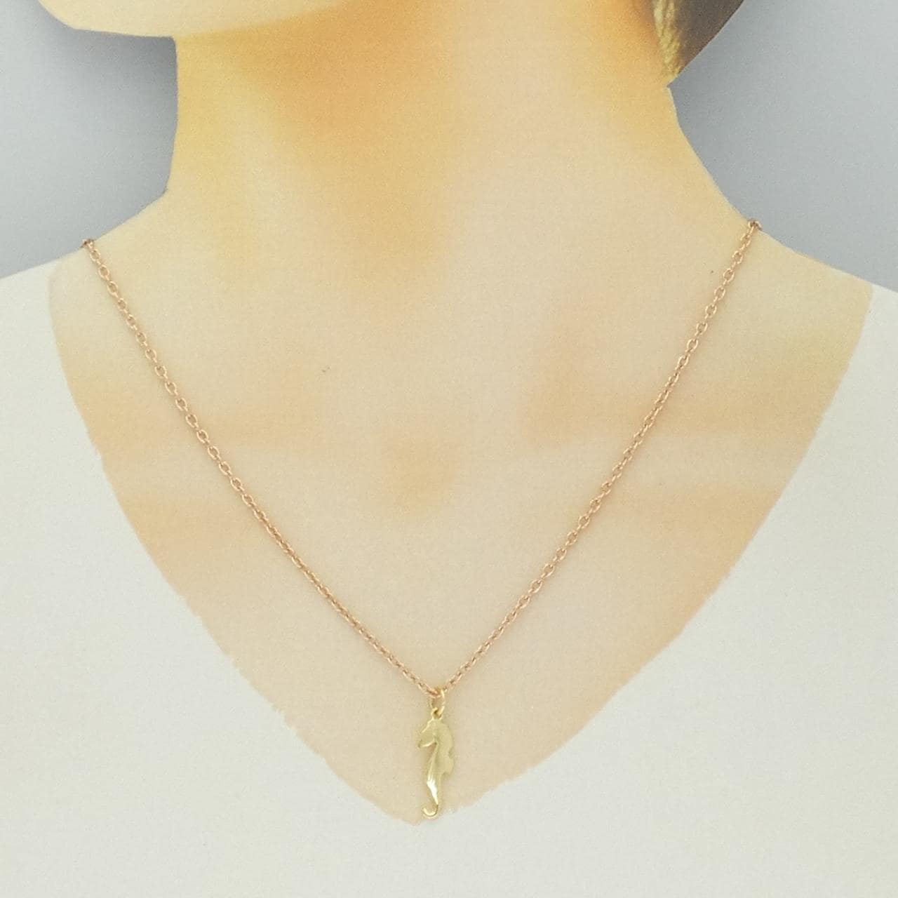 ポメラート 750YG/375PG/* ネックレス