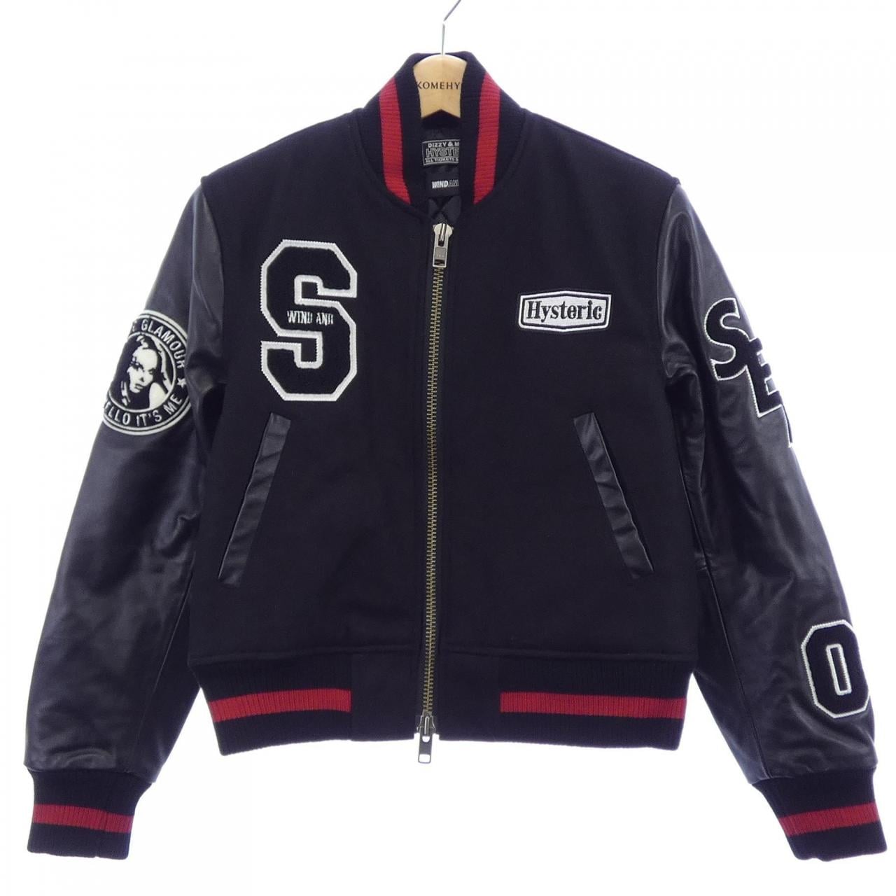 ヒステリックグラマー HYSTERIC GLAMOUR WINDANDSEA スタジャン