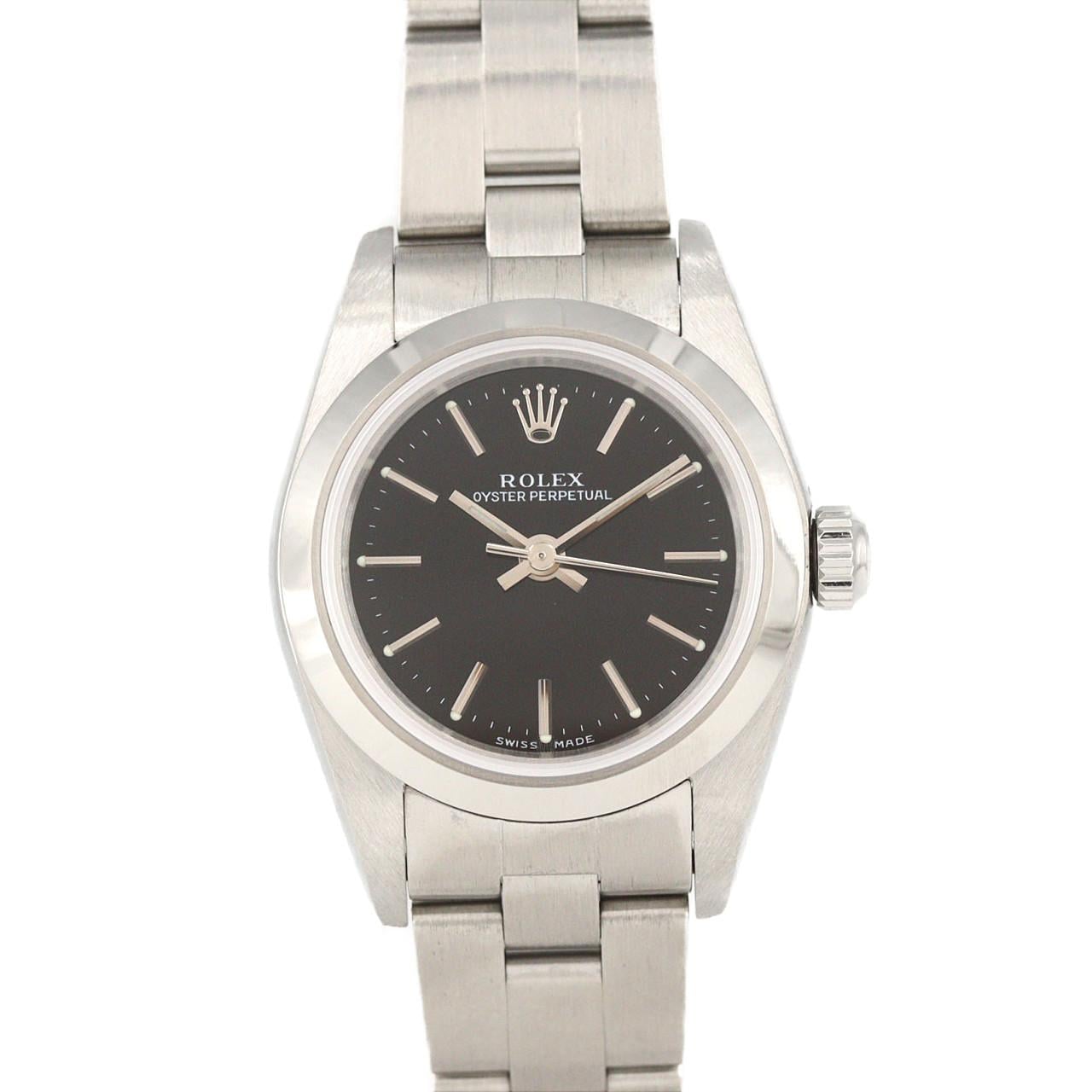 ロレックス オイスターパーペチュアル 76080 SS 自動巻 A番