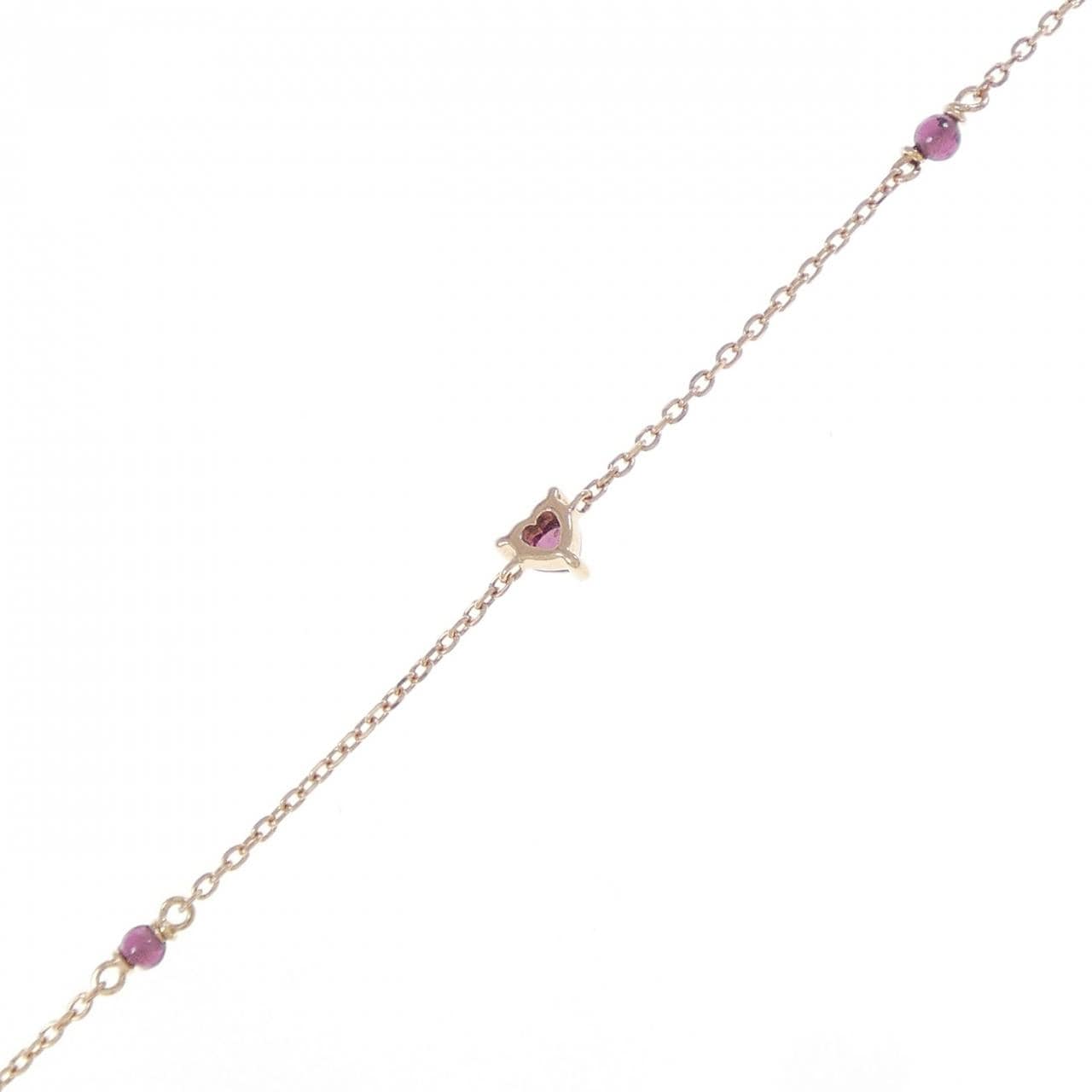 K10PG ガーネット ブレスレット