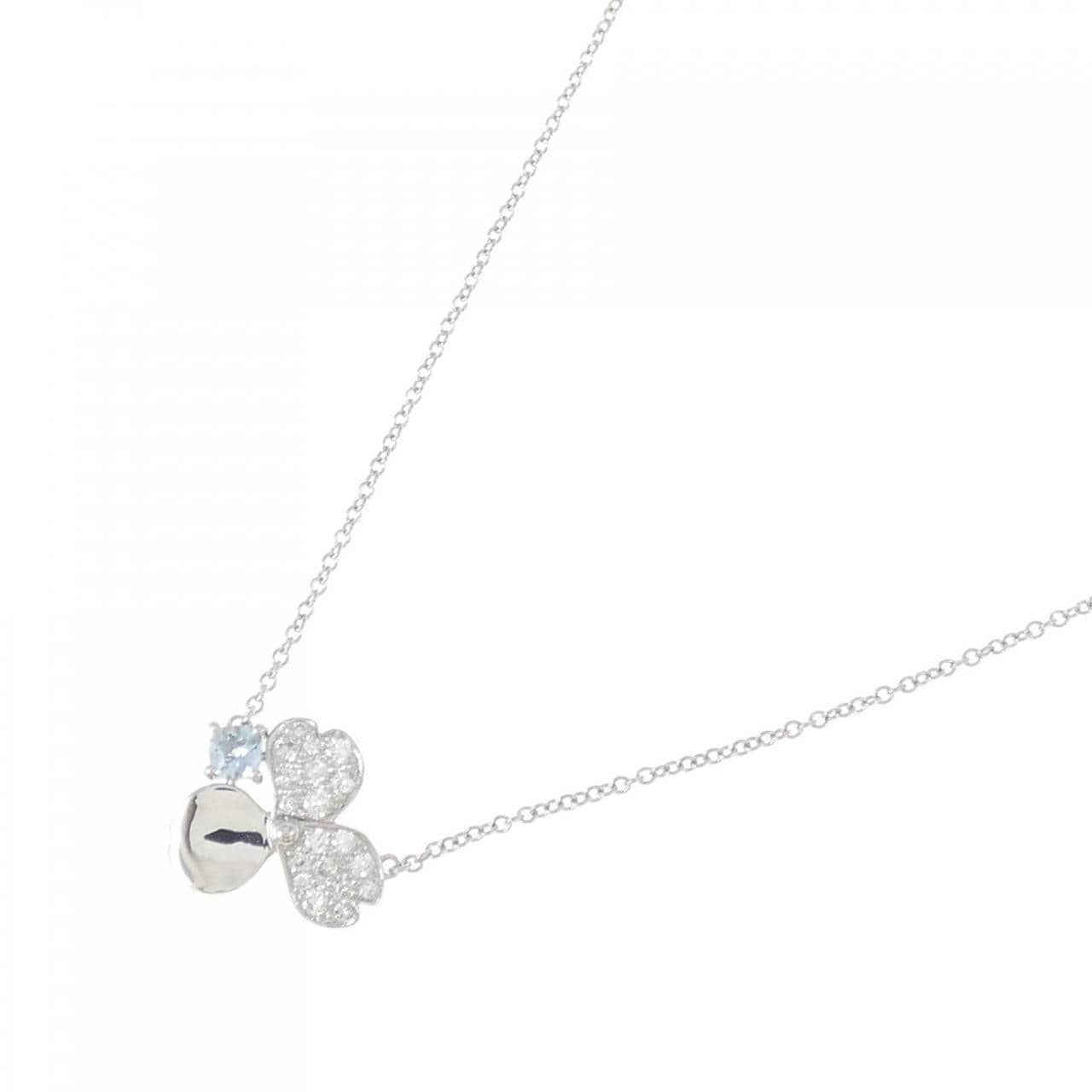TIFFANY paper flower necklace