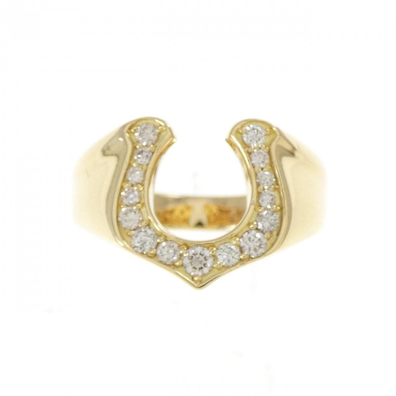 K18YG ダイヤモンド リング 0.26CT