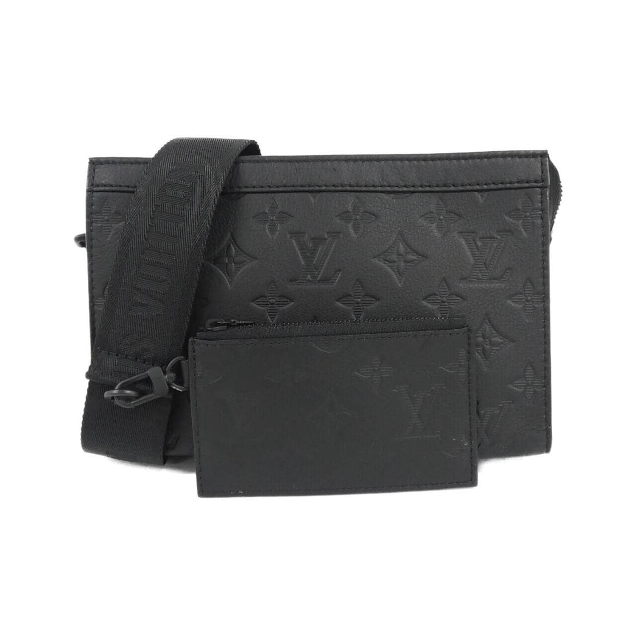 LOUIS VUITTON Monogram Shadow Gaston 可穿戴钱包 M81115 单肩包