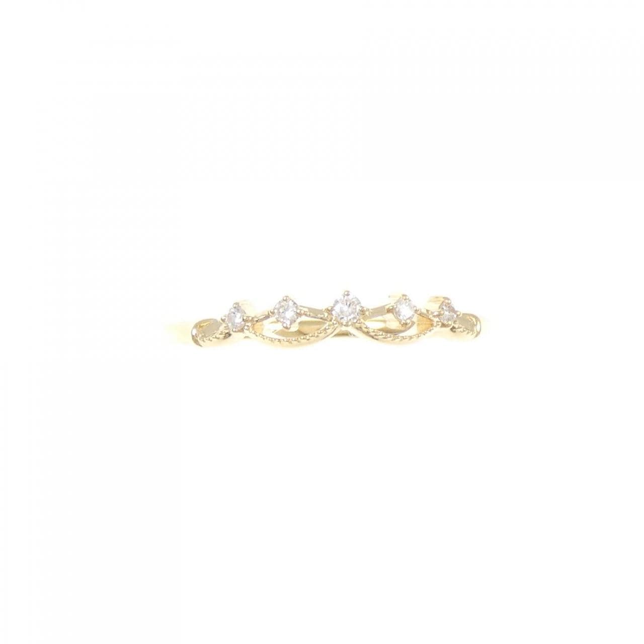 アガット ダイヤモンド リング 0.05CT