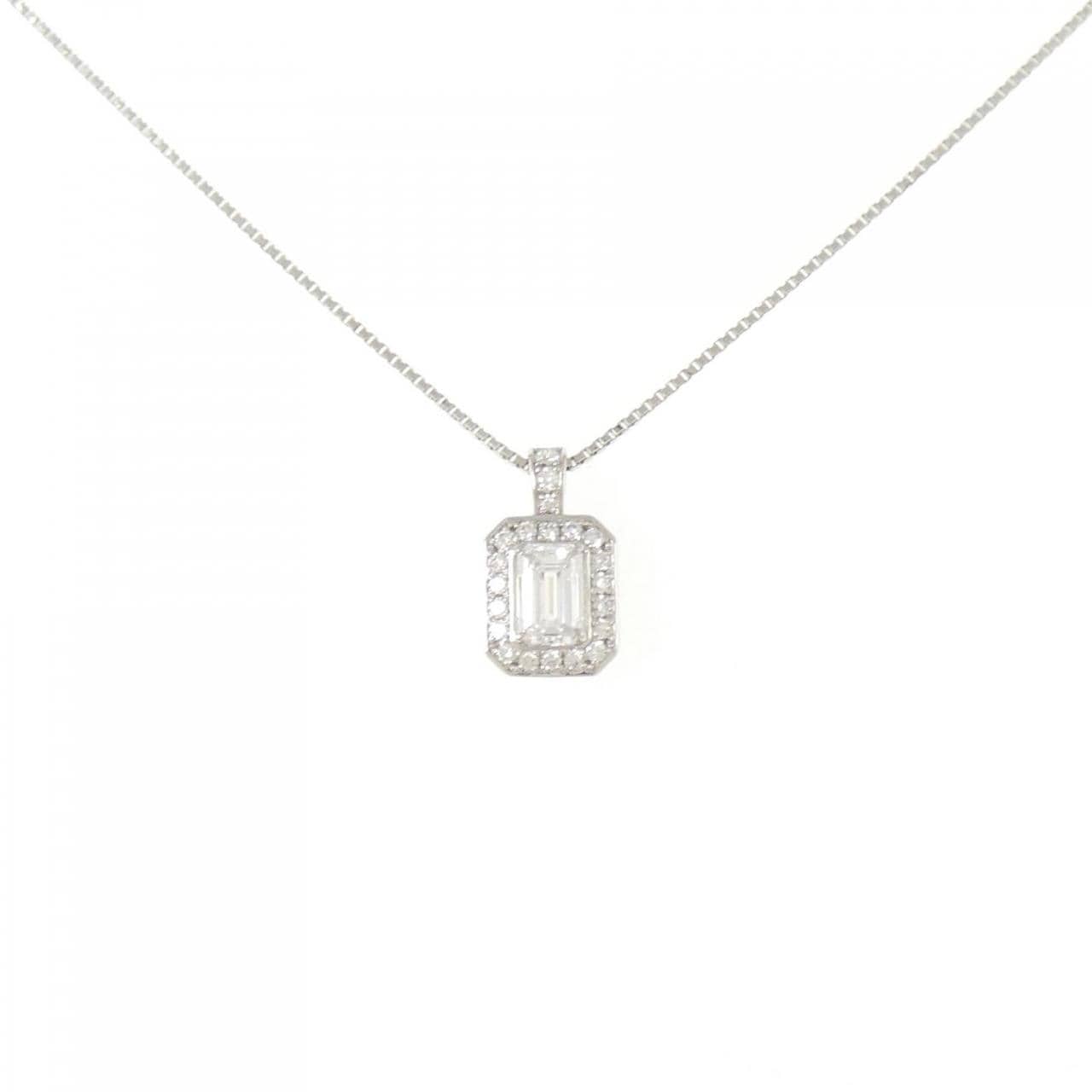 PT950/PT850 ダイヤモンド ネックレス 0.504CT