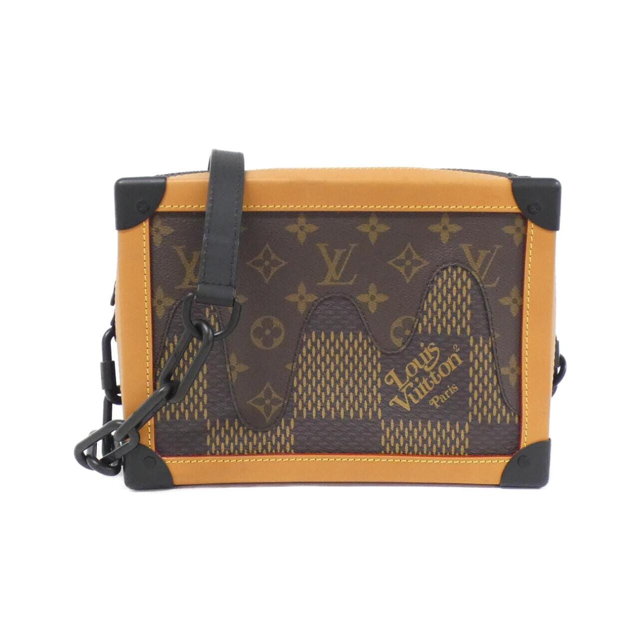 ルイヴィトン ダミエ ジャイアント(LVスクエアード) ソフトトランク N40381 ショルダーバッグ