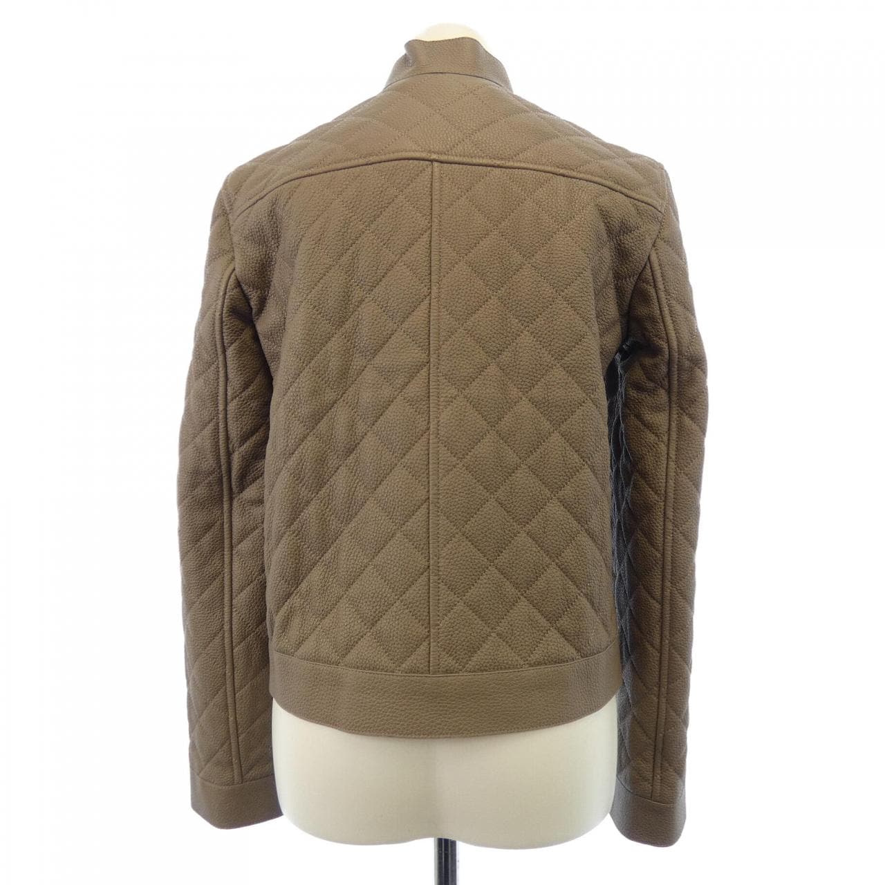 エルメス HERMES ダイヤモンドキルティング 3H1207D1 レザージャケット