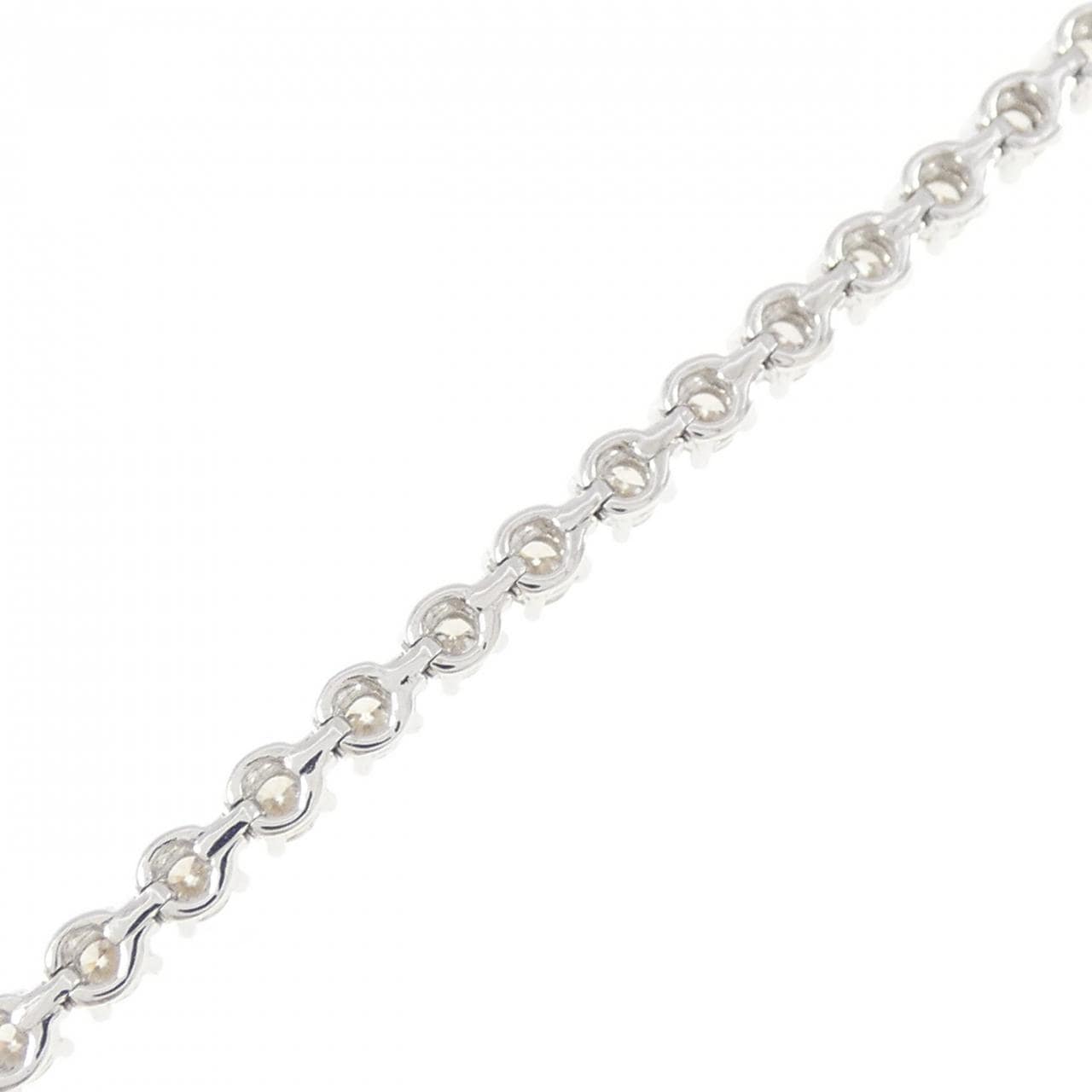 K18WG ダイヤモンド ブレスレット 3.00CT