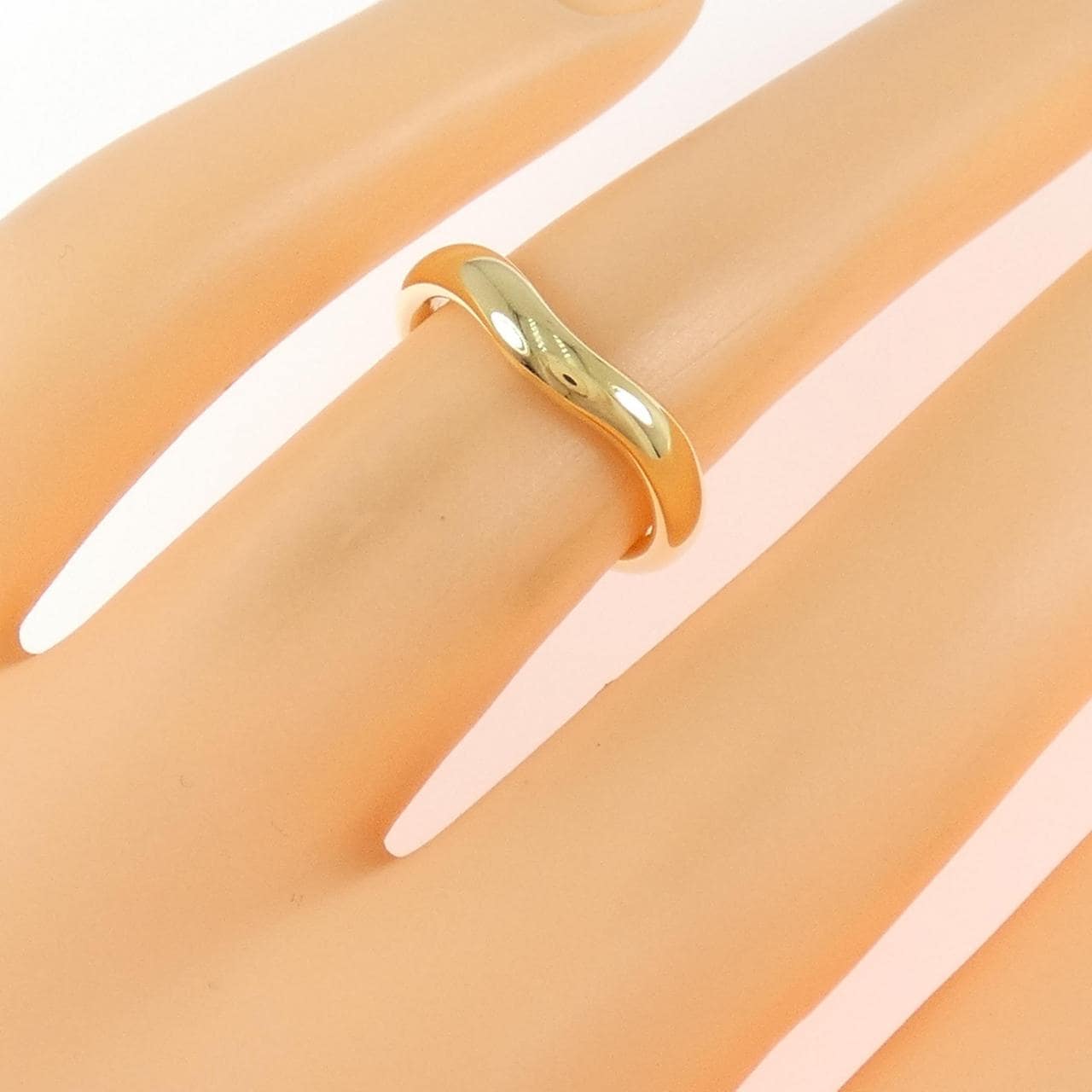 ティファニー カーブド リング