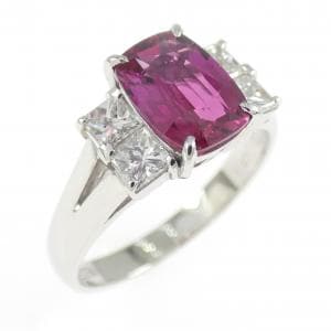PT900 ルビー リング 1.537CT 東アフリカ産