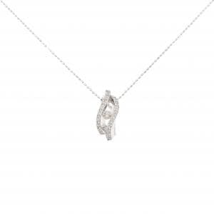 K18WG ダイヤモンド ネックレス 0.20CT
