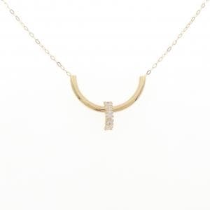 K18YG キュービック ネックレス