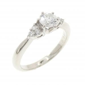 PT900 ダイヤモンド リング 0.411CT F SI1 Good