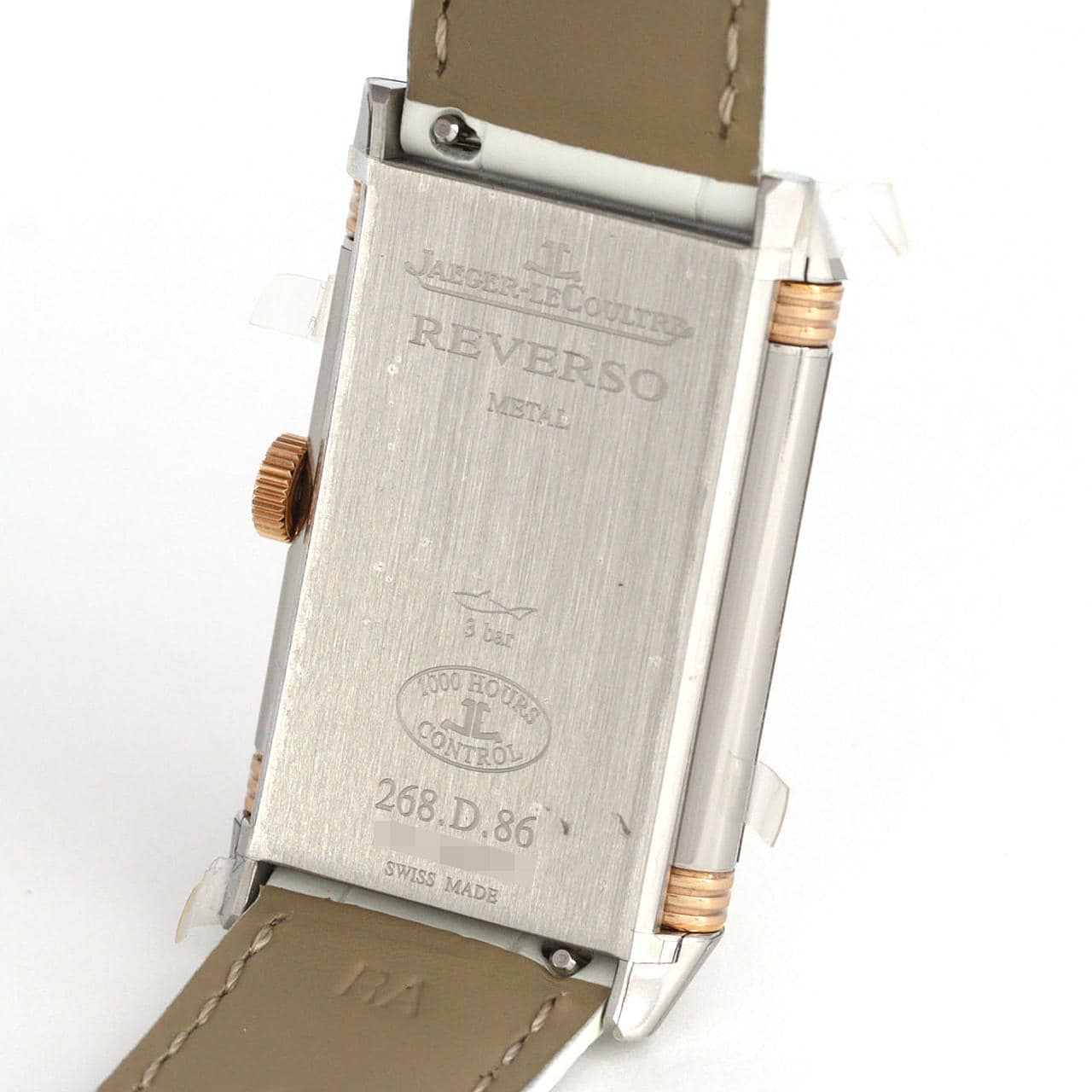 ジャガー･ルクルト グランドレベルソレディウルトラスリム PGコンビ/D 268.D.86/Q3224420 SSxPG 手巻