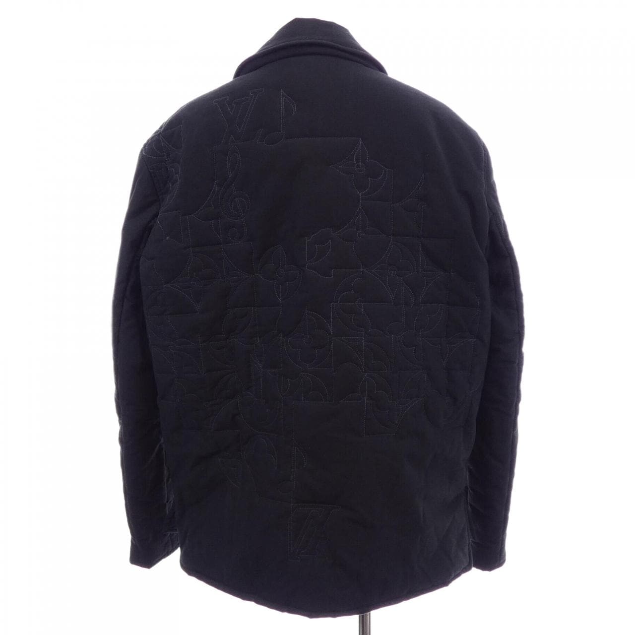 ルイヴィトン LOUIS VUITTON LVミュージックラインエンブロイダードキルテッドオーバーシャツ HOB08WSS9 ジャケット