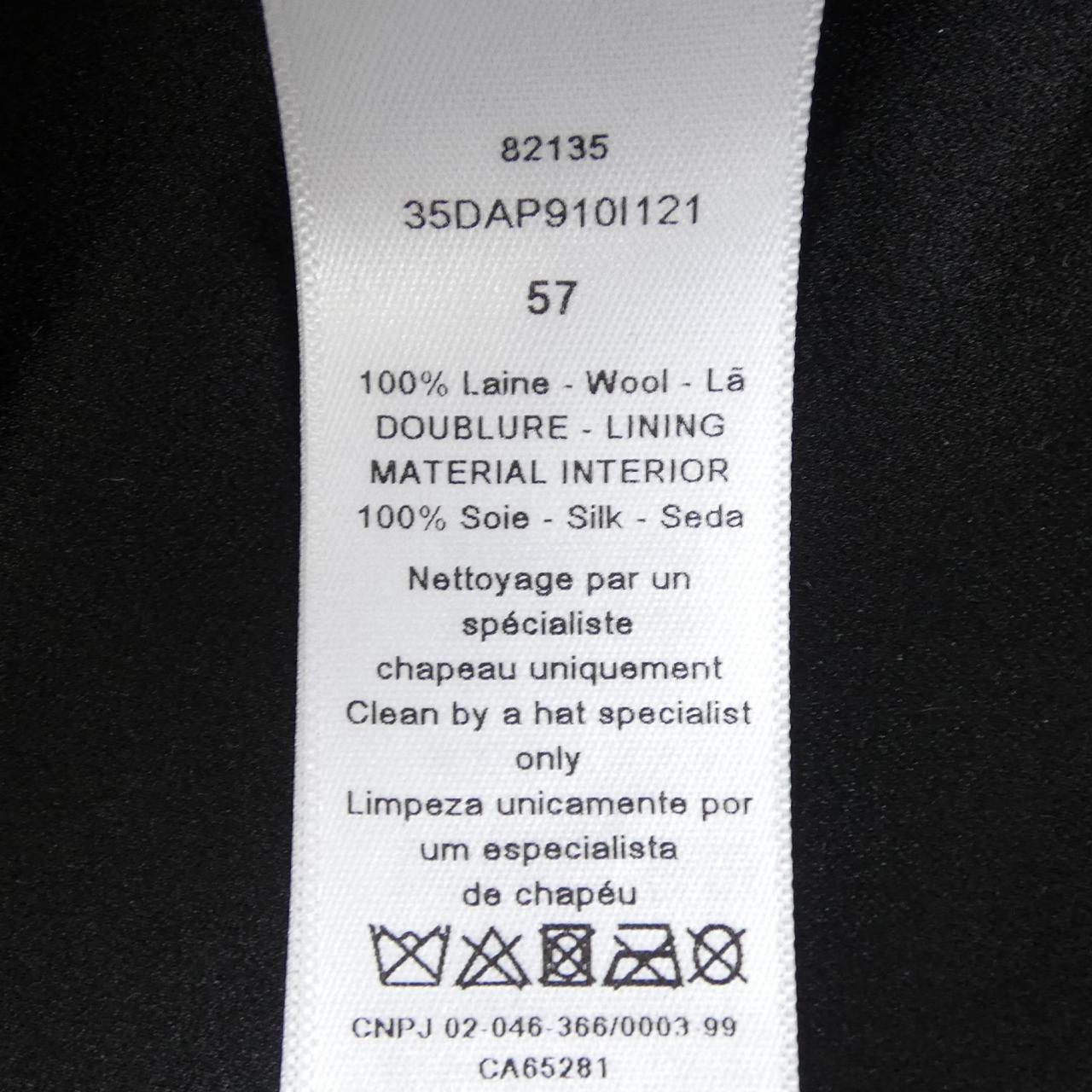 クリスチャンディオール CHRISTIAN DIOR 35DA910I121 キャップ