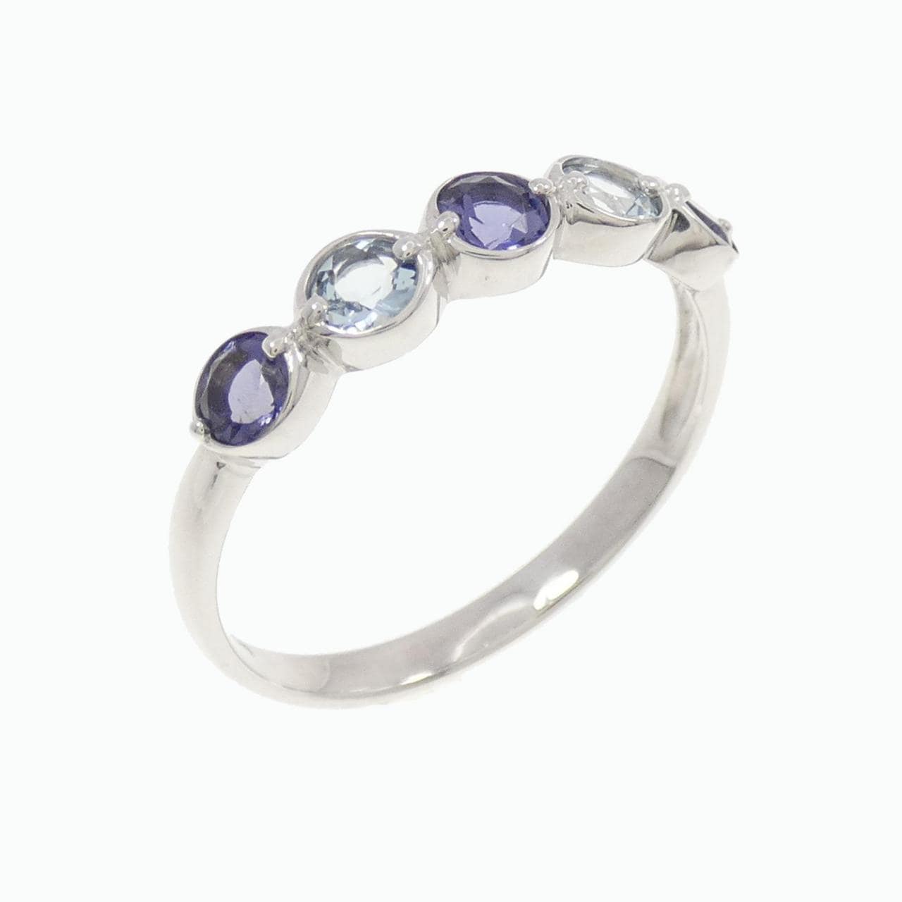 K10WG Aquamarine ring