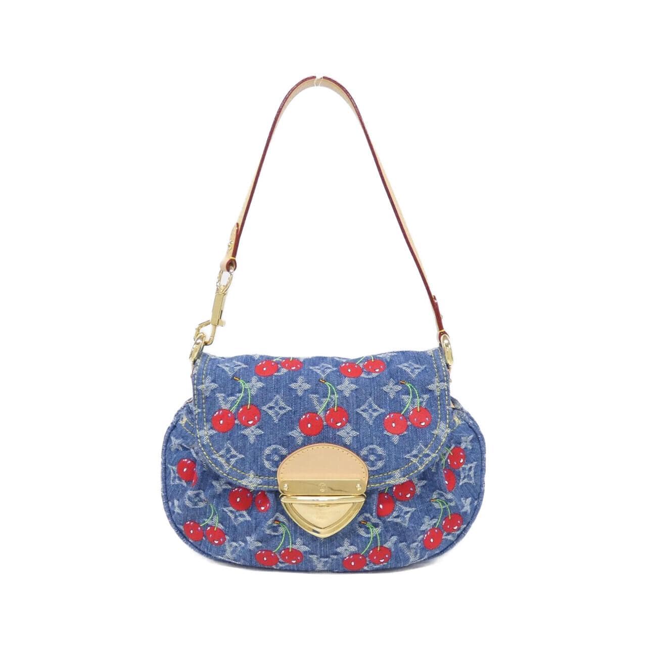 ルイヴィトン モノグラム チェリー デニム(LV X TM) サンセット 2025 M13680 ショルダーバッグ