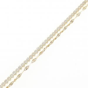 18KYG ダイヤモンド ブレスレット 2.00CT