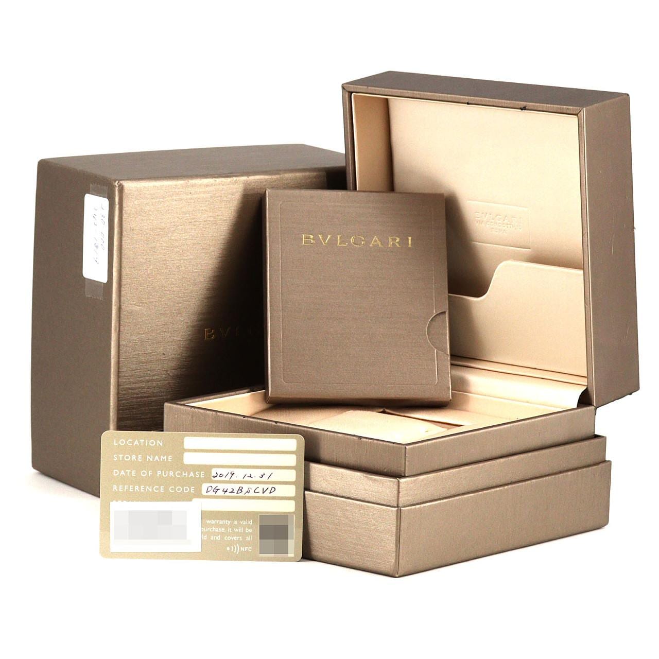 ブルガリ ディアゴノ DG42SC/DG42BSCVD SS 自動巻