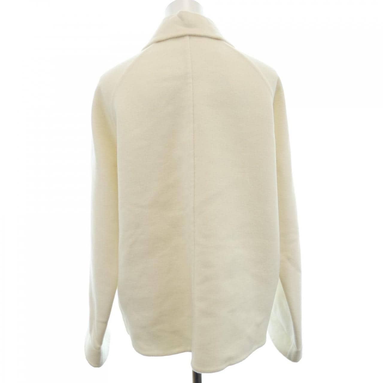 エルメス HERMES ダブルフェイス クルードセル ラムスキンボタン 4E0102DA コート