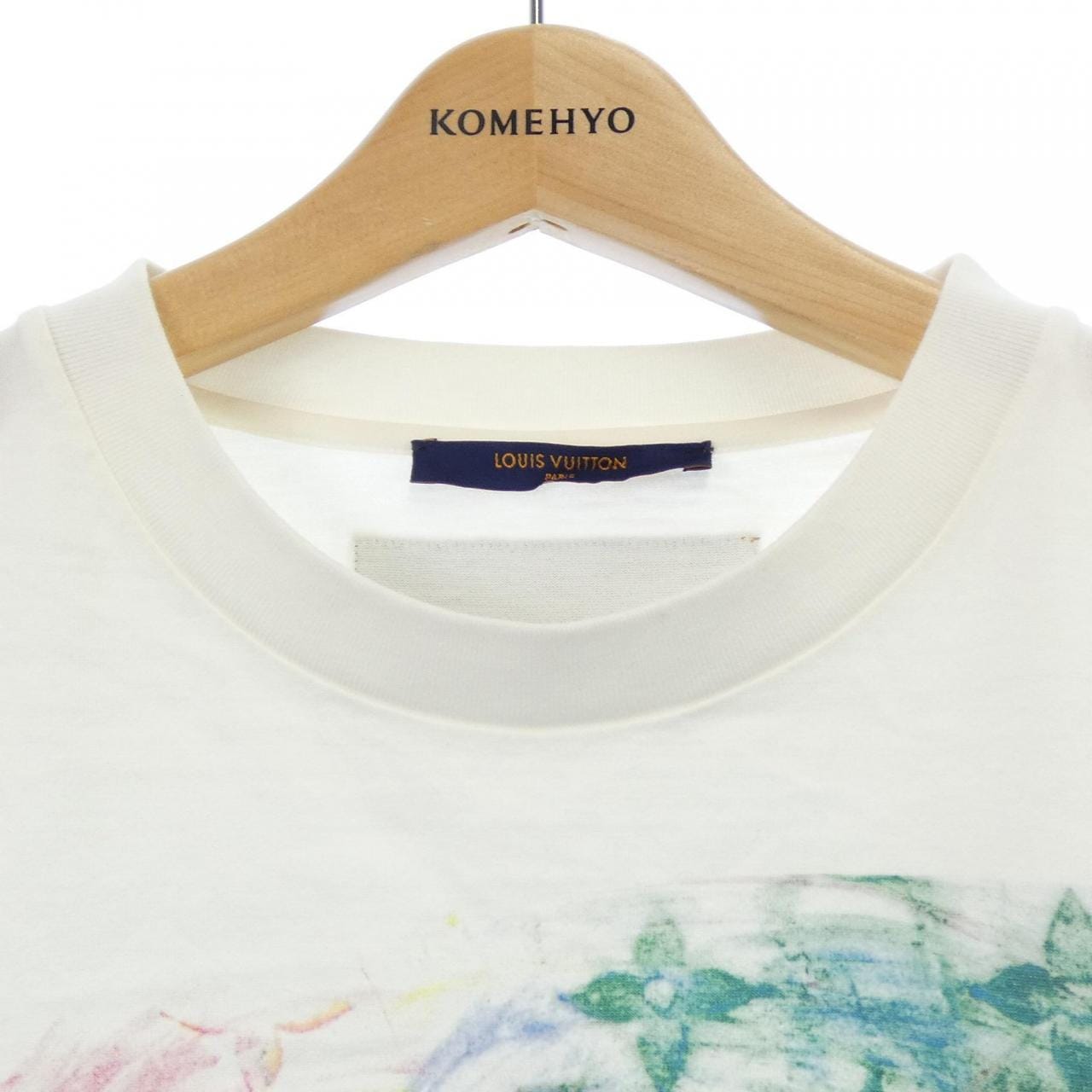 ルイヴィトン LOUIS VUITTON フロントプリンテッドパステル HKY17WNPG Tシャツ