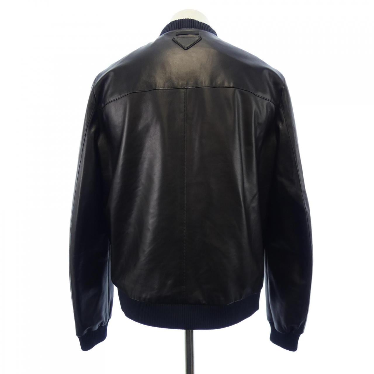 プラダ PRADA UPW141 038 レザージャケット