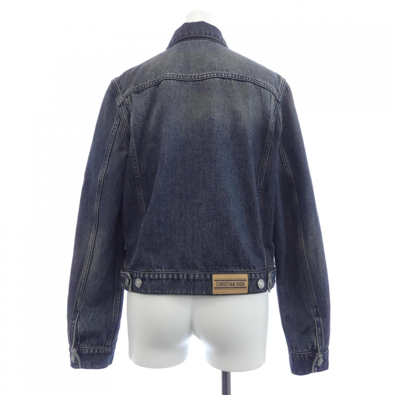 クリスチャンディオール CHRISTIAN DIOR ディオールオブリーク 452V11A3381 デニムジャケット